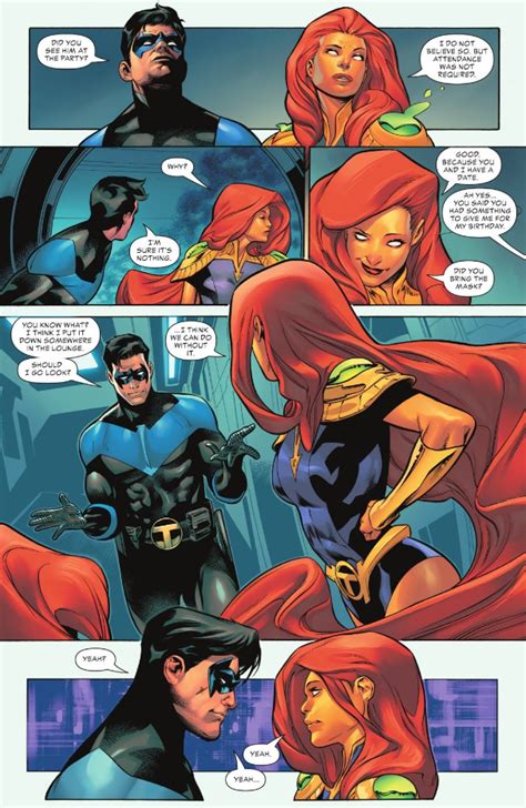 nightwing and starfire comics|dick grayson and koriand'r comic.